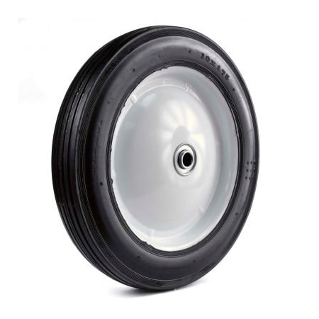 Martin Wheel Martin Wheel Light Duty Steel Wheel 110 - 10 x 1.75 - 2-1/16" Centered Hub - 1/2" BB - Rib Tread 110